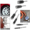WANGCL 6 Pieces Wire Brush Drill Bore Cleaning Brush Set