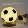 Soccer 3D Lamp Night Light with Remote Control Timer Soft