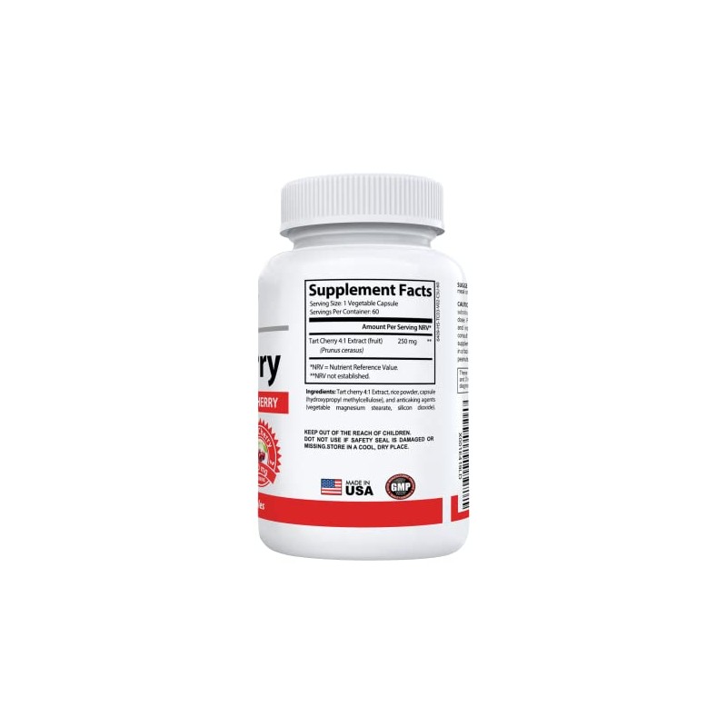 #1 Tart Cherry Extract | 2000mg 4:1 Concentrated Tart Cherry
