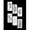 Flower Tattoo Sticker / 꽃 타투 스티커