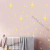 Dolores 276 Pcs Estrellas Pegatinas Espejo Acrílicas Pared Extraíble