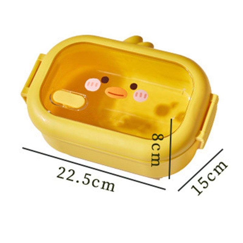 Bentos Lunch Box Little Yellow Duck Stainless Steel Thermal Lunch