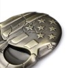 3D Skull Devil Death USA Flag Metal Car Motorcycle Emblem