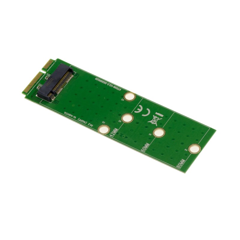 KALEA-INFORMATIQUE M2 to mSATA Adapter to attach an M2 SATA