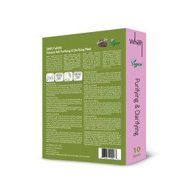 Simply When Vegan Certified Sheet Mask (10 PACK) (Purifying & Clarifying)
