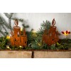 LB H&F Lilienburg Christmas Decoration Rust Metal Weatherproof