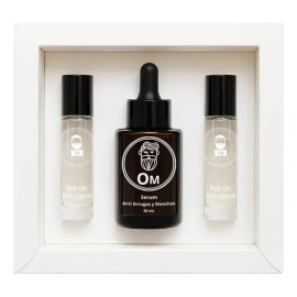 Kit Anti Ojeras Y Arrugas Roll On + Serum Antiedad Om Style