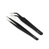 Nail Tweezers Clamp Cuticle Cleaning-WFHWBX4 Curved DC000766 / 네일 핀셋 집게 큐티클청소-WFHWBX4 곡선형 DC000766