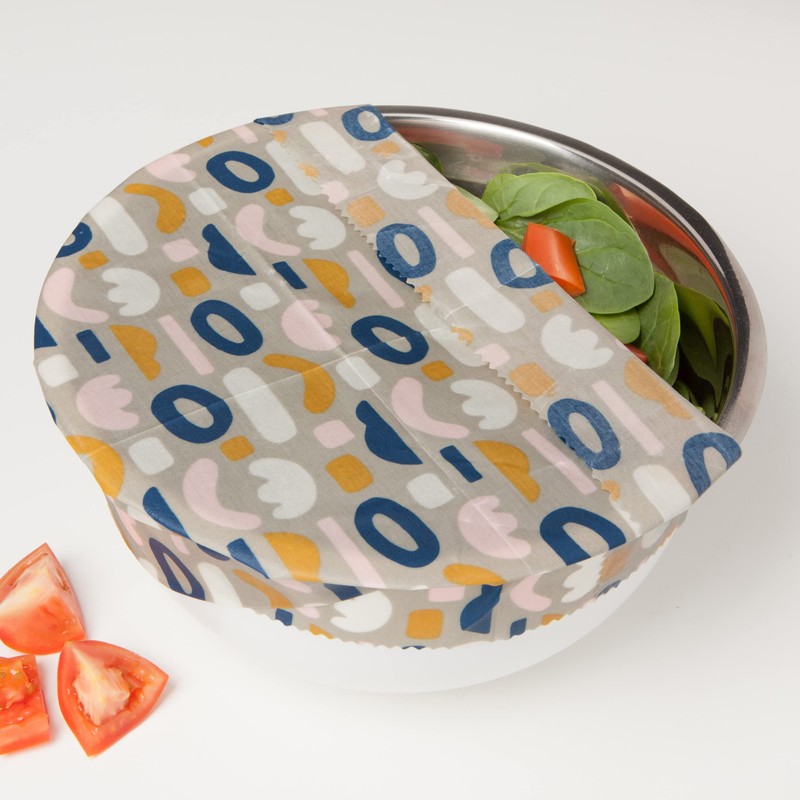 NOW DESIGNS Horizon Beeswax Wraps, 3 CT