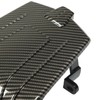 Motorcycle Front Wiring Box Cover Carbon Fiber Grain Strong Strength