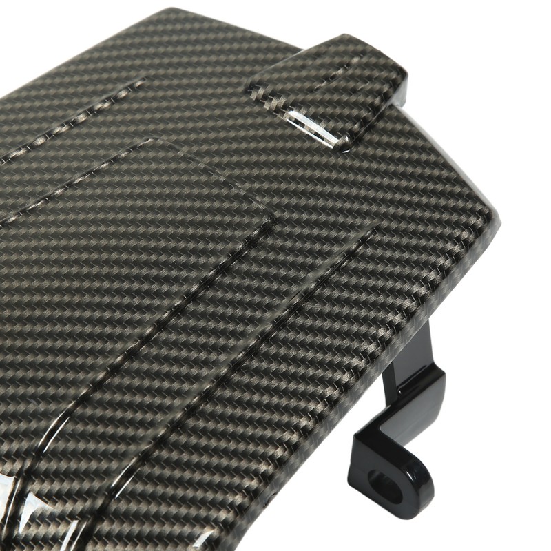Motorcycle Front Wiring Box Cover Carbon Fiber Grain Strong Strength