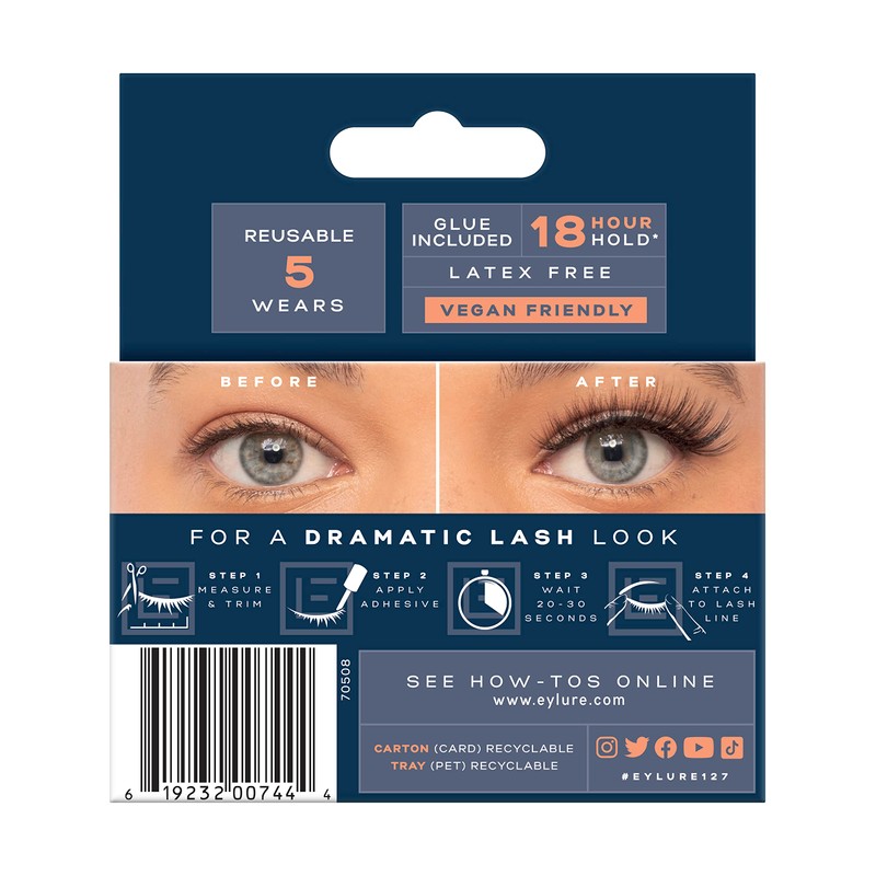 Eylure Dramatic No. 127 False Lashes