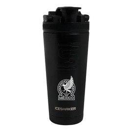 TERMO ICE SHAKER SELECCION MEXICANA (26 onzas/768 ml, BANDA NEGRA)