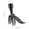 Steel Weed Puller Remover Plant Roots 4 Stainless Steel Claws