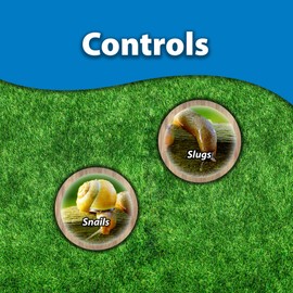 Monterey Sluggo Snail & Slug Killer Bundled with Measuring Spoon - OMRI Listed for Organic Gardening - Wildlife and Pet Friendly - 10 Lb Bottle