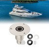 22mm Thru Hull Exhaust Skin Fitting Socket 316 Stainless Steel