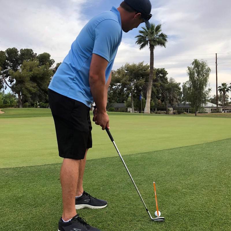 ForeNoMore Golf Alignment Rods: Magnetic Club Alignment Stick Demonstrates Correct
