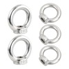 Gudalea 5 pieces Ring Nut M10, 304 Stainless Steel Thread