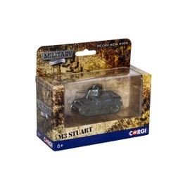 Corgi CS90641 MiM - M3 Stuart Tank Show Case,Black