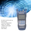 Optical Power Meter Integrated Red Light Source 7 Wavelengths Automatic