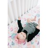 Copper Pearl Premium Fitted Knit Crib Sheet/Toddler Sheet"Bloom"