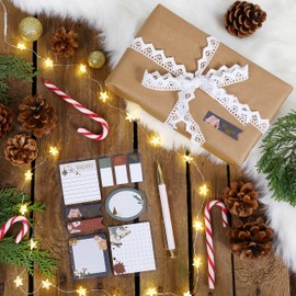 Papierdrachen Bullet Journal Sticky Notes - Ice Skates - 9 Different Blocks of Sticky Notes for Christmas Time | Sticky Notes | To Do | Notes for Your Notebook - Set of 2