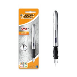 BiC Xpen Chrome Fountain Pen