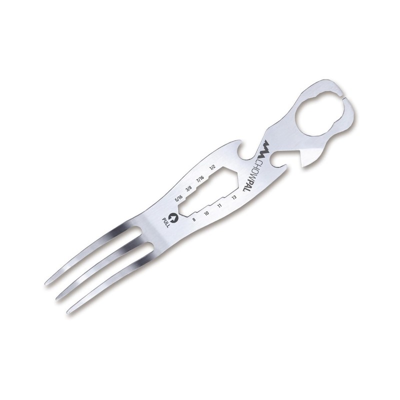 OUTDOOR EDGE Unisex Chow Pal Camping Cutlery Silver 16 5