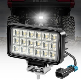 ULROLIT Ranger Backup Light 36W Reverse Light Compatible with 2018-2025 Polaris Ranger Crew 1000 XP Rear Below Cargo Flood Light