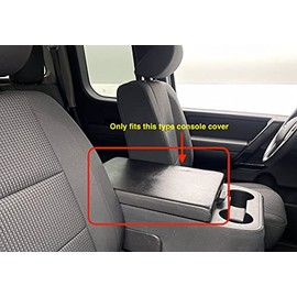 Auto Console Lid Armrest Cover for Nissan Titan (with Fold Down seat Version)