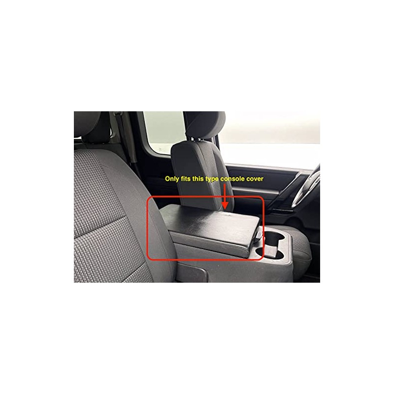 Auto Console Lid Armrest Cover for Nissan Titan (with Fold