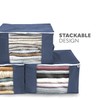 Delka 90L Storage Bags with Lids, Large Storage Boxes with