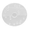 Universal Router Plate Kit Acrylic Baseplate for Bosch 6 1/2in