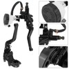 Qiilu Universal 7/8" (22mm) Motorcycle Brake Clutch Master Cylinder Reservoir