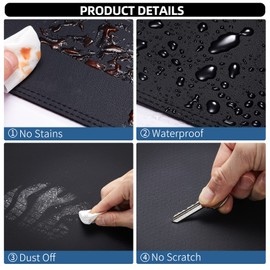 BERKSYDE Dashboard Dash Mat Cover Leather Dashboard Pad Sun Protection Compatible for 07-14 Chevy Tahoe Suburban Denali Avalanche GMC Yukon/XL,07-13 Chevy Silverado Sierra