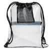 VAVAER Clear Drawstring Bag Gym Tote Bag for Stadium Yoga