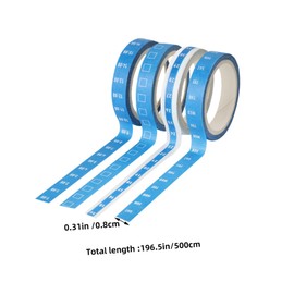 FUNOMOCYA 4 Paper Tape Scrapbooking Supplies Office Paper Products Decorative Planner Tape