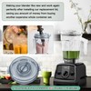 WSEYU Replacement Lid Compatible with 64 oz Low Profile Container