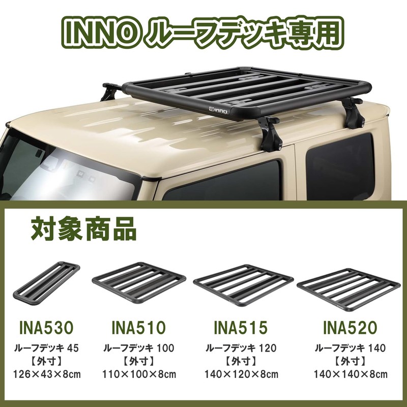 Carmate INNO Roof Deck Dedicated Option Eye Bolt 2 Pieces