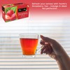 Tea4U Flavored Black Ceylon TeaBags (Strawberry) - Ideal Quality from