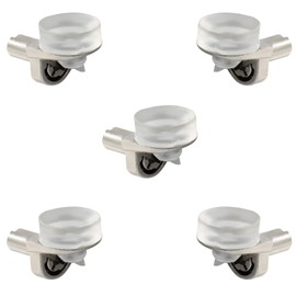 LifCratms 30 Pcs 1/5 Inch 5mm Shelf Pins, Metal Shelf Pegs with Suction Cup, Shelf Support Peg for Support Bookshelf Cupboard Bookcase Adjustable Wood Glass