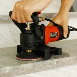 5inch/125mm Wet Diamond Stone Polishing Pads Wheel Polisher Discs for Granite Marble Concrete Buffing Polishing(Grit 50)