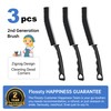 3 Piece Hard Bristle Corner Cleaning Brush, Split Cleaning Brush