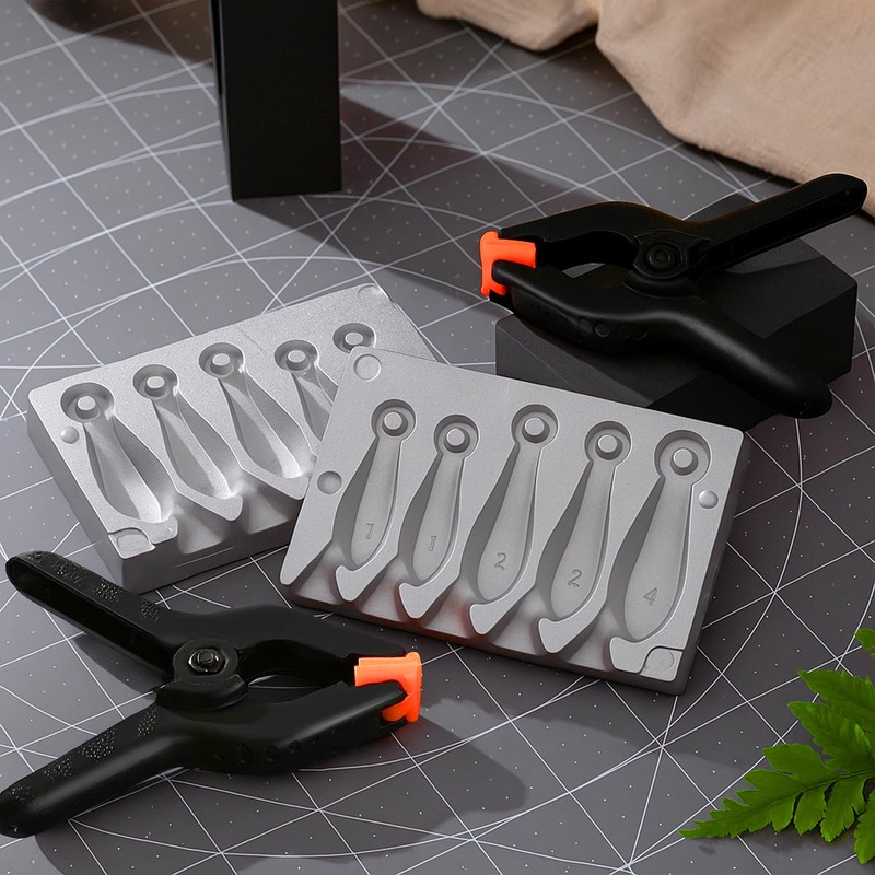 AceOrbit 3 Pack Sinker Mold 1.2. 3-Ounce with 5 Cavities