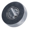 1/4in Drive Palm Ratchet Wrench Thumb Wheel Socket Holder Knurled