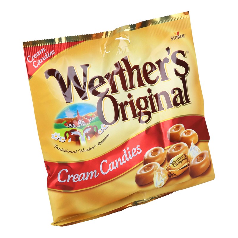 Werther's Original Traditional Butter Candies in Bag, 135 g