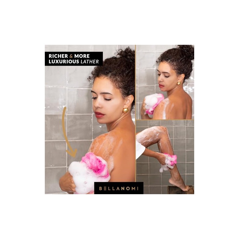 Bellanomi Esponjas exfoliantes africanas BELLANOMI Sapo (paquete de 2) –