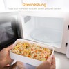 DEATPOYE Bento Lunchbox Erwachsene, 1200ml Japanische Bento Box, 2-Stufige Brotdose