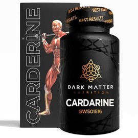 Cardarine SARMs  Suplemento Alimenticio para Quema de Grasa  Definicin Energa 60 Tabs 20mg GW501516  Fuerza y Resistencia  DARK MATTER