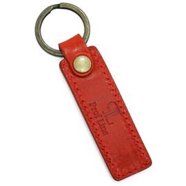 Prof Line Profline Key Holder, Leather, Small Tag, 2 Pieces, Bonded Tochigi Leather, Men's, Women's, Genuine Leather, Shinshu